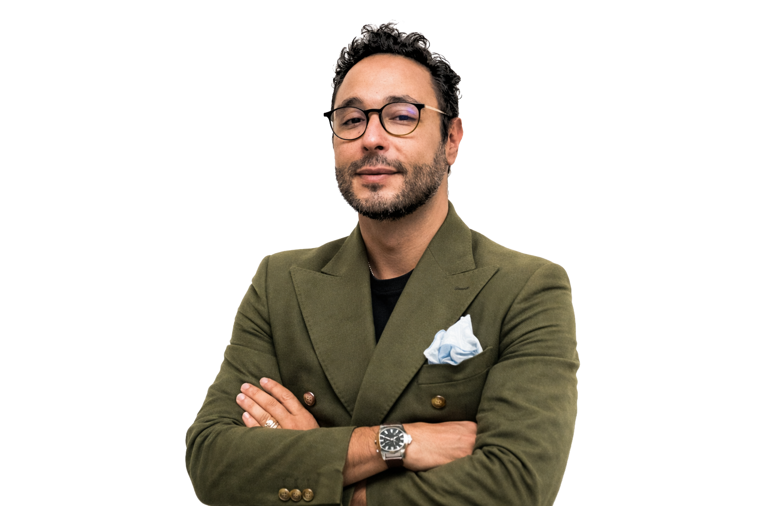 Toufik Abdelmalek, portrait détouré